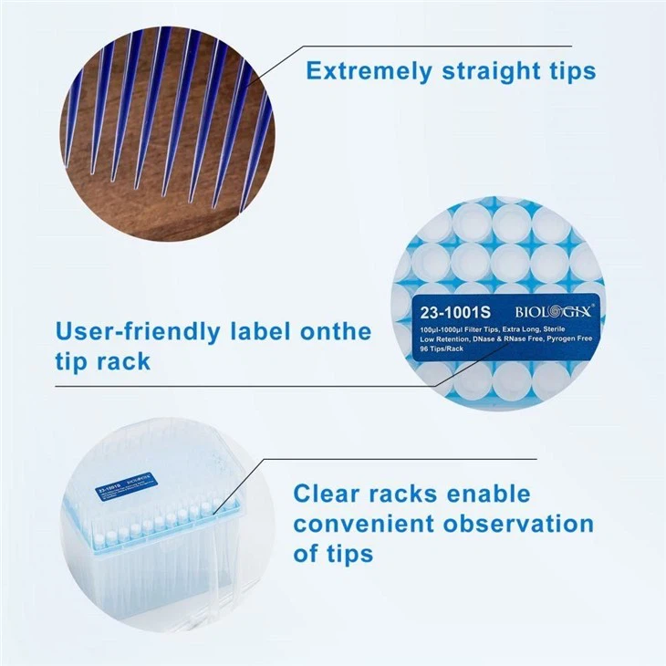 DNase & RNase Free Filter Tips