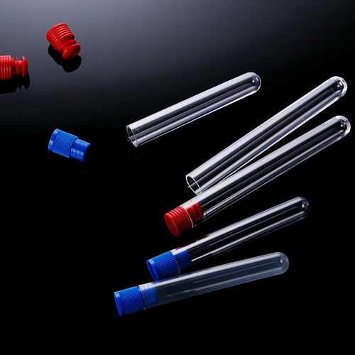 5ml PS Clear Test Tubes 12 × 75 Cylindrical