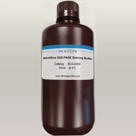 Biologix BlinkBlu Protein Stain Buffer Tsuas yog 10 feeb