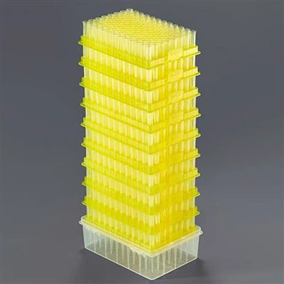 300 UL Pipette Tips, Natural, Refill Plated, Sterilized