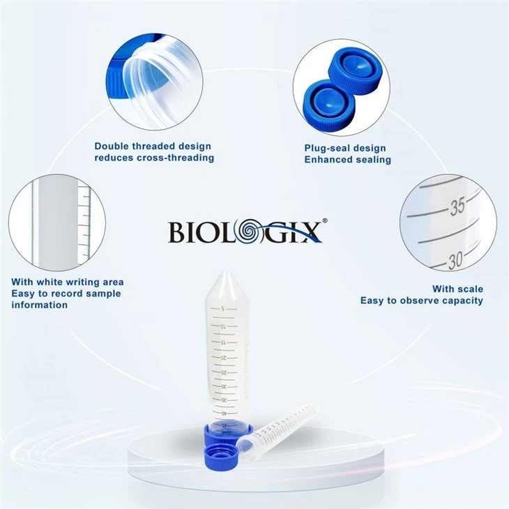 50ml Sterile Graduation Centrifuge Tubes