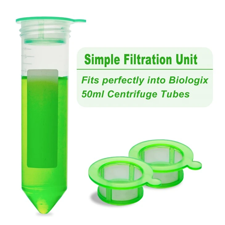 Life Science Gamma Sterilized PP 40um Nylon Mesh Lab Cell Strainer
